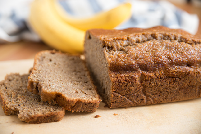 Kokos-Bananen-Brot - lecker und einfach zubereitet