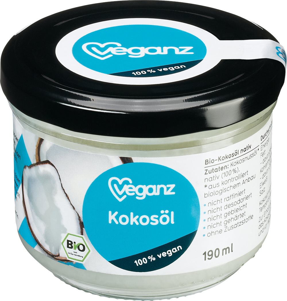 Veganz Kokosöl bei DM