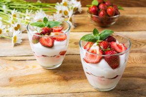 Erdbeer-Kokos-Joghurt