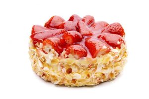 Erdbeer-Kokos-Mandel-Kuchen