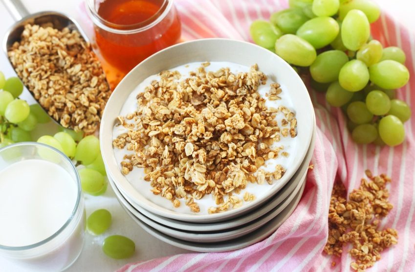 Mandel-Nuss-Knuspermüsli mit Kokosöl – Kokosöl