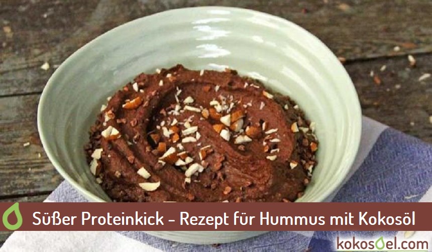 hummus mit kokosöl